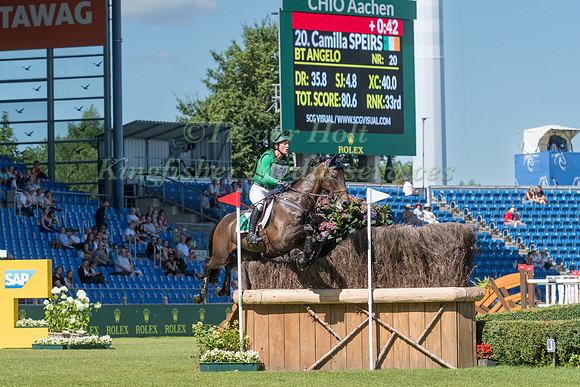 CAMILLA SPEIRS AND BT ANGELO