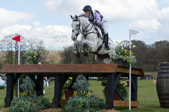 Gemma Tattersall (GBR) riding Quicklook V