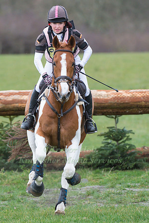 Phoebe Powell riding Kellys Lad