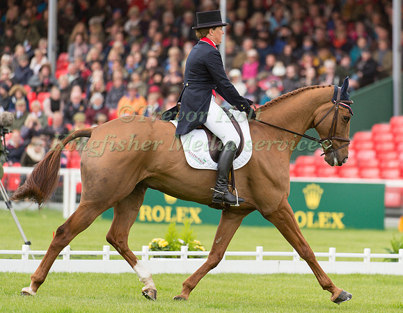 Pippa Funnell (GBR) riding Redesigned