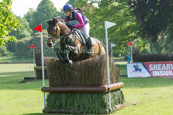 Sarah  Hislop (GBR) riding  Cooley Foundation