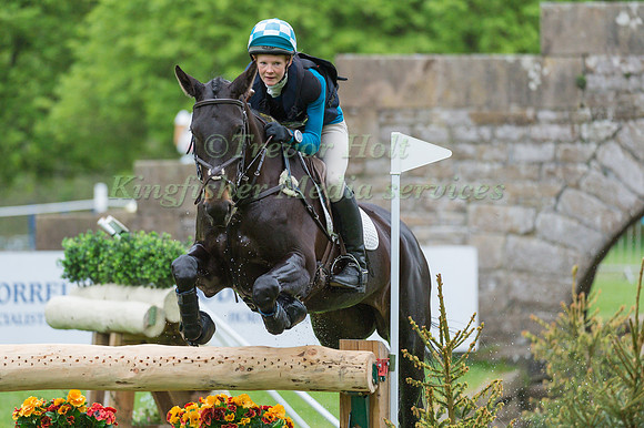 ALIX PALMER  RIDING  STORMHILL FINAL FLING COMPETING IN THE CROSS COUNTRY PHASE OF THE  CIC ONE STAR COMPETITION AT THE  2017 DODSON AND HORRELL CHATSWORTH INTERNATIONAL HORSE TRIAL.
