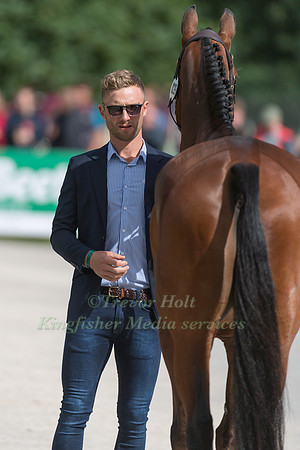 ALEXANDER WHEWALL (GBR) AND CHAKIRIS STAR AT THE EQUI-TREK CCI *** FINAL HORSE INSPECTION OF THE 2017 BRAMHAM INTERNATIONAL HORSE TRIALS