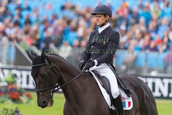 Nicolas Touzaint of France riding Radijague