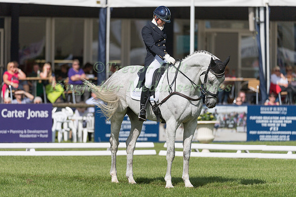 EMMA FORSYTH (GBR) AND SOLTAIR JUSTICE TAKING PART IN THE DRESSAGE PHASE OF THE  CCI THREE STAR COMPETITION AT THE 2017 EQUI-TREK BRAMHAM INTERNATIONAL HORSE TRIALS