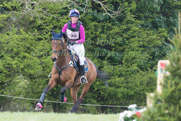 HANNA  BERG (SWE) AND FRANKY BOY