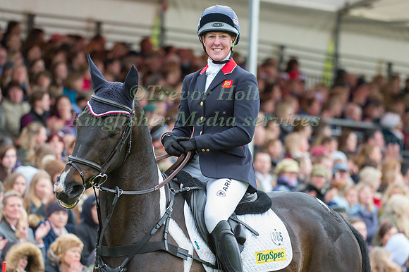 Nicola Wilson (GBR) riding Beltane Queen