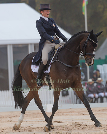 FLORA HARRIS (GBR) AND BAYANO