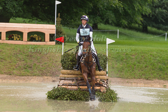 GUBBY LEECH (GBR) AND XAVIER