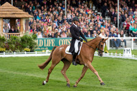 Andrew Nicholson (NZL) riding Nereo in the Dressage phase  of  the 2017 Mitsubishi Motors  Badminton Horse Trials