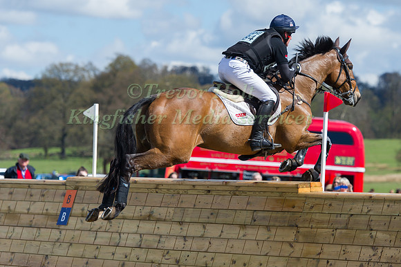 Oliver Townend (GBR) riding Dunbeau