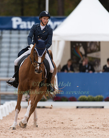Tim Lips of the Netherlands riding Trademark