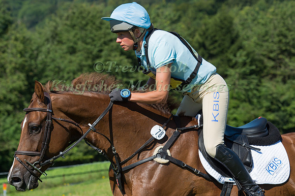 IZZY TAYLOR (GBR) RIDING FLEURELLE