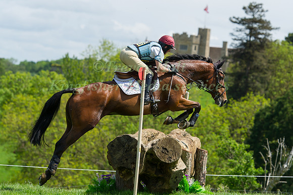 Vicky Brake (GBR) riding Last Flight II
