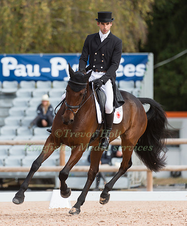 Nicolas Astier of France riding Piaf De B'Neville