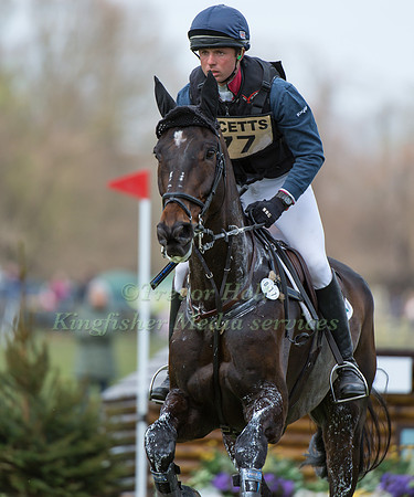 Harry Dzenis riding Above Board