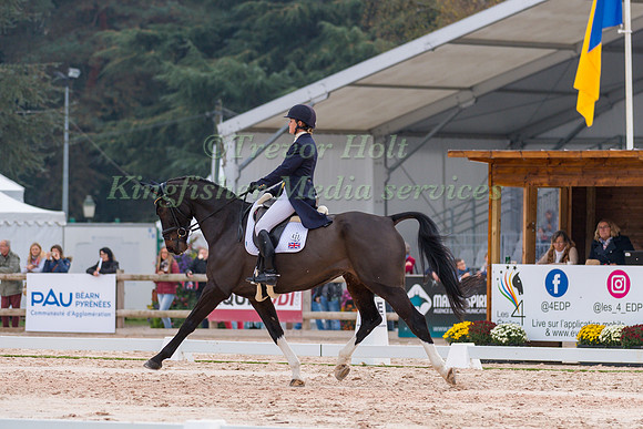 JOANNA RIMMER (GBR) AND ISAAC NEWTON