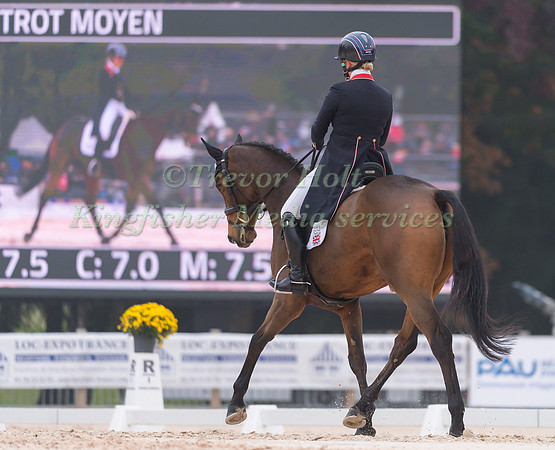GEMMA TATTERSALL (GBR) AND SANTIAGO BAY