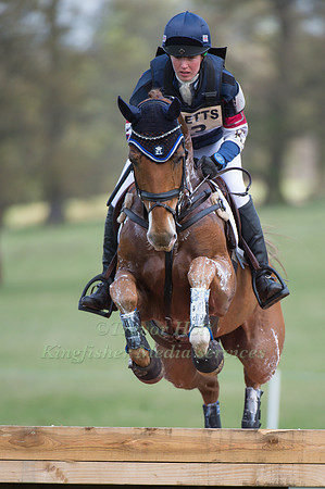 Emily Llewellyn riding Worldy Du Hans