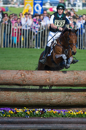 Sam Watson and Horseware Bushman