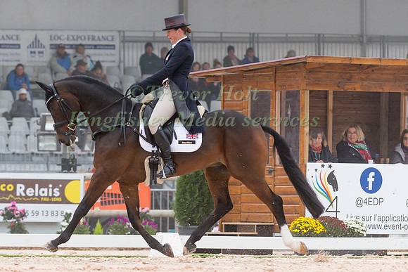 FLORA HARRIS (GBR) AND BAYANO