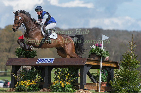 Kristina Cook (GBR) riding Gloris Flight