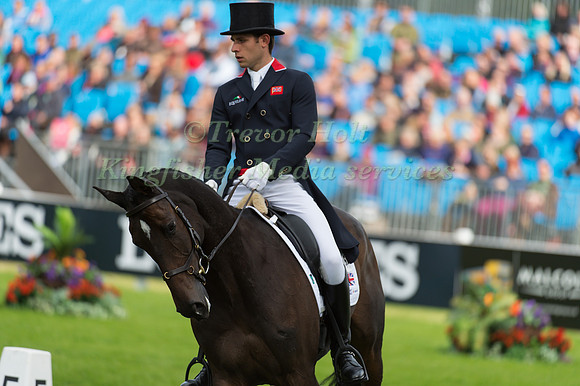 Wills Oakden of Great Britain riding Greystone Midnight Melody