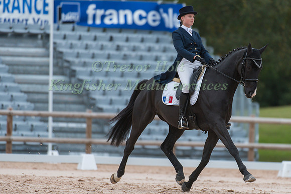 Charlotte Racois of France riding Quoariss De Petra
