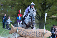 GEMMA TATTERSALL (GBR) RIDING  QUICKLOOK V COMPETING IN THE CROSS COUNTRY PHASE OF THE  EVENT RIDERS MASTERS COMPETITION AT THE  2017 DODSON AND HORRELL CHATSWORTH INTERNATIONAL HORSE TRIAL.