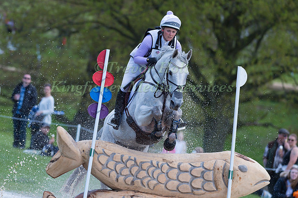 GEMMA TATTERSALL (GBR) RIDING  QUICKLOOK V COMPETING IN THE CROSS COUNTRY PHASE OF THE  EVENT RIDERS MASTERS COMPETITION AT THE  2017 DODSON AND HORRELL CHATSWORTH INTERNATIONAL HORSE TRIAL.