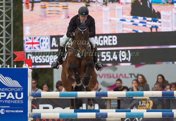 Alexander Bragg (GBR) riding Zagreb