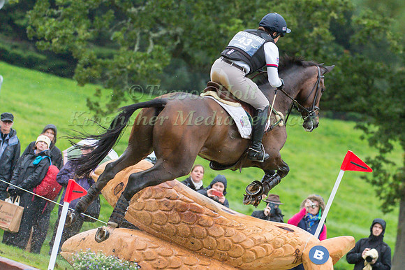 Pippa Funnell of Great Britain riding Sandman 7