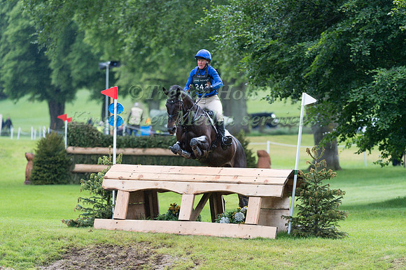 EMILIE CHANDLER (GBR) AND GORTFADDA DIAMOND
