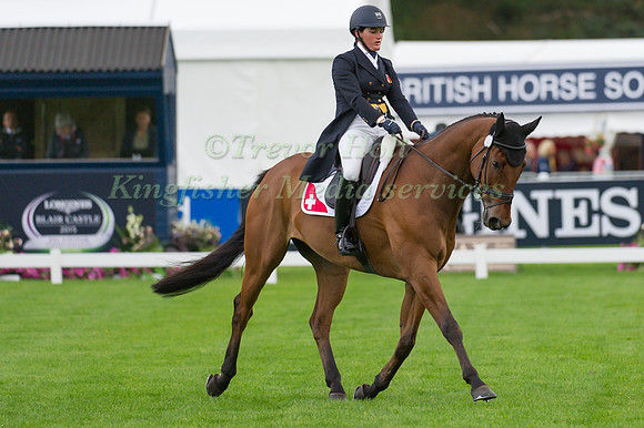 Jasmin Gambirasio of Switzerland riding Thats It