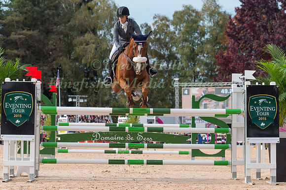 Katie Ruppel of the United States of America riding Houdini