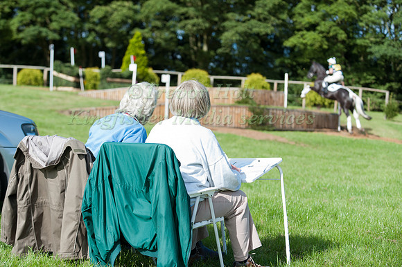 Fence Judges with horse in Background