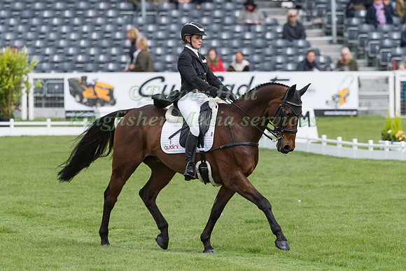 Julia Norman (GBR) and  Carryon Bobby Boy