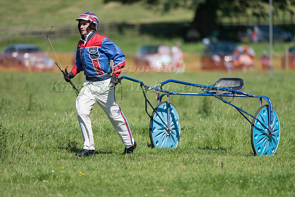 Harness racing at Helifield , Yorkshire