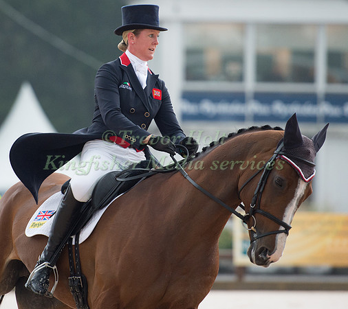 Nicola Wilson (GBR) riding One Two Many