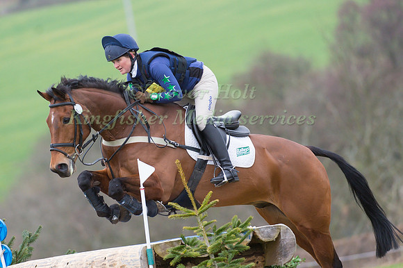 Polly Stockton (GBR) riding Imperial Trump