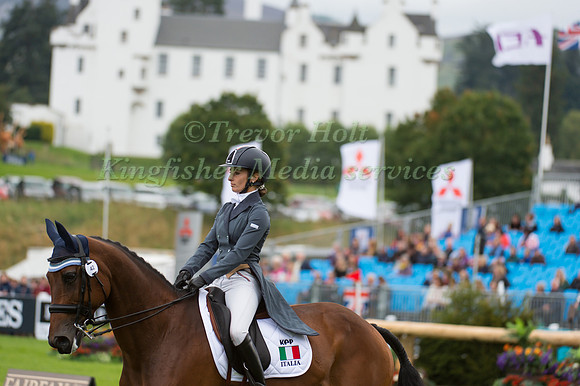 Arianna Schivo of Italy riding Quefira De L’ormeau