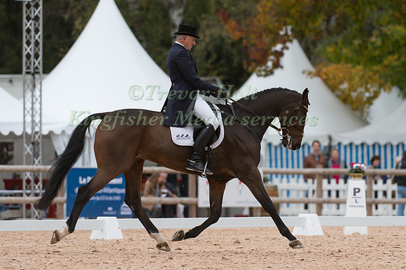 Elmar Lesch of Germany riding Lanzelot  113