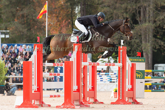 Elmar Lesch of Germany riding Lanzelot  113