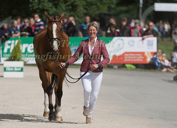 NICOLA WILSON (GBR) AND ONE TWO MANY AT THE EQUI-TREK CCI *** FINAL HORSE INSPECTION OF THE 2017 BRAMHAM INTERNATIONAL HORSE TRIALS