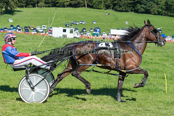 Harness racing at Helifield , Yorkshire