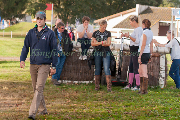 Giovanni Ugolotti walking the Four Star Course