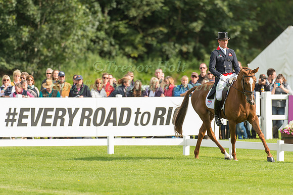 Oliver Townend of Great Britain riding Fenyas Elegance