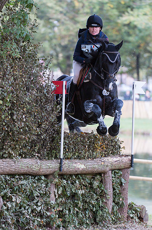 Charlotte Racois of France riding Quoariss De Petra