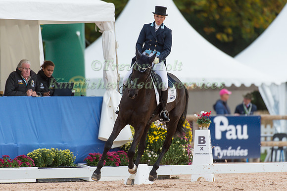 Kirsty Johnston of Great Britain riding Opposition Detective