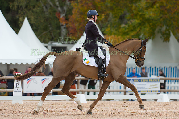 Clare Abbott of Ireland riding Euro Prince